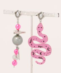 【KKSHOP】ピンク蛇ピアス(MA)