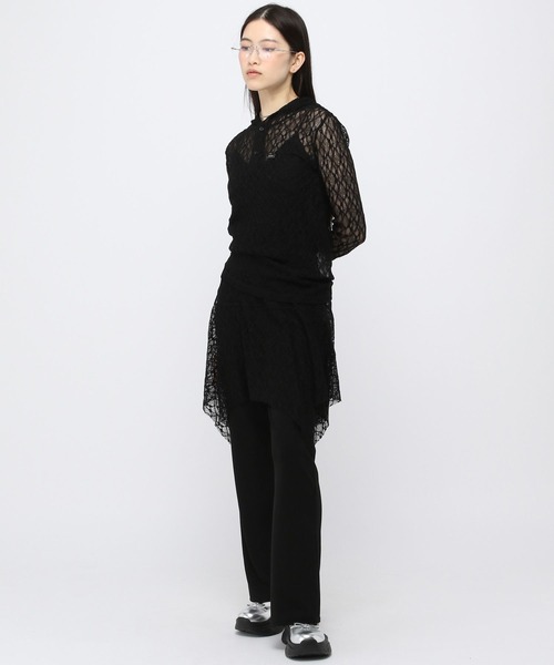 3.3 Field Trip (3.3フィールドトリップ)の「3.3 Field Trip/プリーツパンツ(その他パンツ・レディース・ブラック/チャコール・FREE)」の8枚目の写真