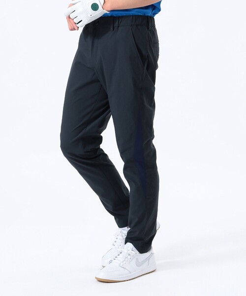 【ビームスゴルフ】美品 ストレッチパンツ サイドロゴ ネイビー L セール】ORANGE LABEL / サイドストレッチ パンツ（その他パンツ
