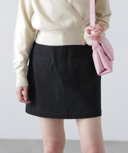 FREE'S MART（フリーズマート）の「〈セットアップ対応〉ウォッシュドミニスカート（スカート・レディース・ホワイト/ブラック/ベージュ・SMALL/MEDIUM）」の19枚目の写真