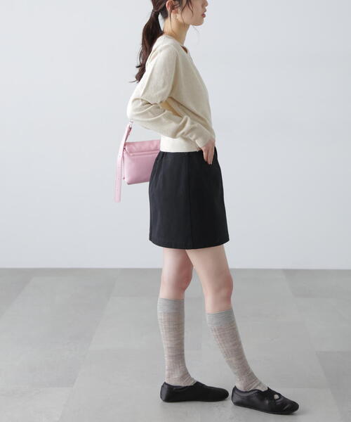 FREE'S MART（フリーズマート）の「〈セットアップ対応〉ウォッシュドミニスカート（スカート・レディース・ホワイト/ブラック/ベージュ・SMALL/MEDIUM）」の13枚目の写真