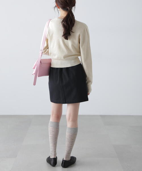 FREE'S MART（フリーズマート）の「〈セットアップ対応〉ウォッシュドミニスカート（スカート・レディース・ホワイト/ブラック/ベージュ・SMALL/MEDIUM）」の12枚目の写真