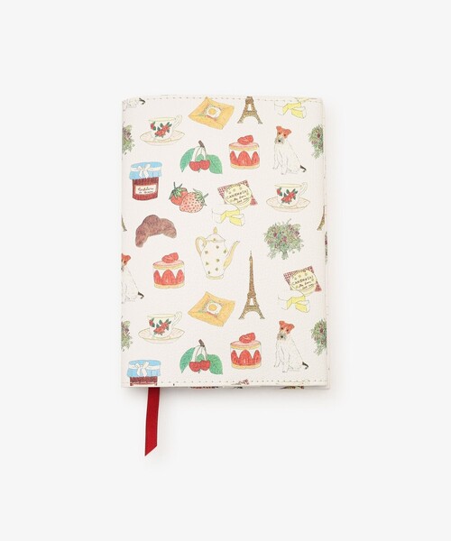 Afternoon Tea(アフタヌーンティー)の「ブックカバー/イザベル・ボワノ(ステーショナリー・レディース・ホワイト・ONE SIZE)」の1枚目の写真