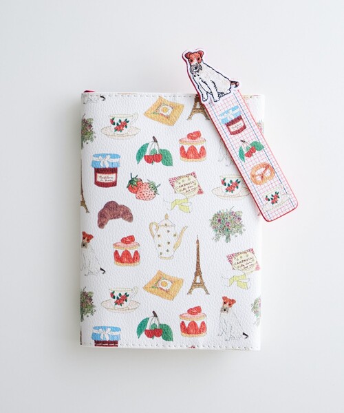 Afternoon Tea(アフタヌーンティー)の「ブックカバー/イザベル・ボワノ(ステーショナリー・レディース・ホワイト・ONE SIZE)」の2枚目の写真