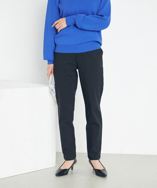 a.v.v（アーヴェヴェ）の「ハイパーストレッチスリムパンツ（その他パンツ・レディース・チャコールグレー/グレー系その他/ブラック/ネイビー/ベージュ・34/36/38/40/42）」の6枚目の写真