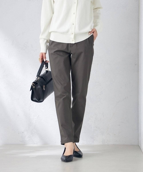 a.v.v（アーヴェヴェ）の「ハイパーストレッチスリムパンツ（その他パンツ・レディース・チャコールグレー/グレー系その他/ブラック/ネイビー/ベージュ・34/36/38/40/42）」の14枚目の写真