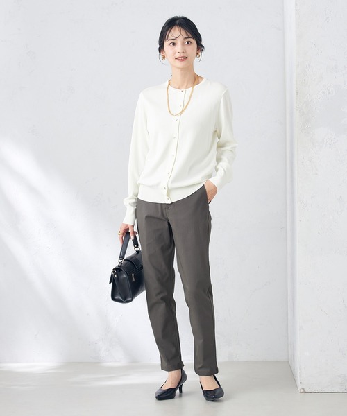 a.v.v（アーヴェヴェ）の「ハイパーストレッチスリムパンツ（その他パンツ・レディース・チャコールグレー/グレー系その他/ブラック/ネイビー/ベージュ・34/36/38/40/42）」の17枚目の写真