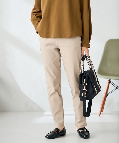 a.v.v（アーヴェヴェ）の「ハイパーストレッチスリムパンツ（その他パンツ・レディース・チャコールグレー/グレー系その他/ブラック/ネイビー/ベージュ・34/36/38/40/42）」の22枚目の写真