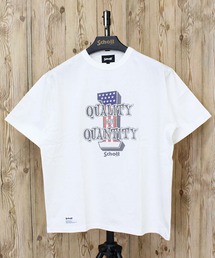 schott(�V���b�g)��QUALITY OVER QUANTITY T-SHIRT(T�V���c/�J�b�g�\�[)