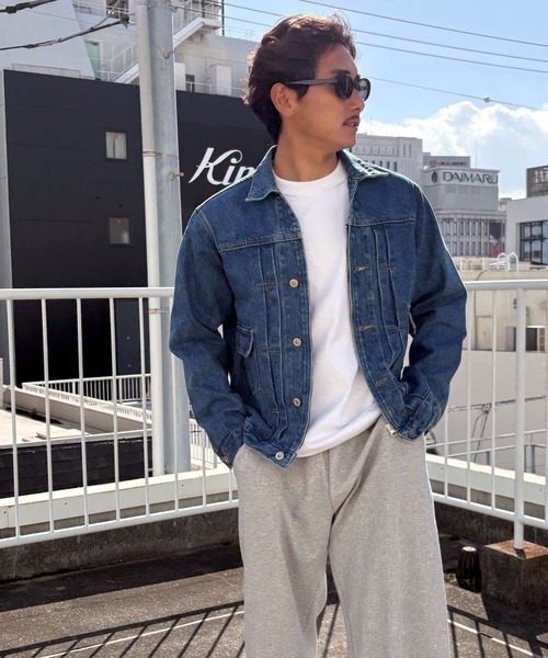CANAL JEAN(キャナルジーン)の「choice_cnl ZIPデニムジャケット(デニムジャケット・レディース・インディゴブルー・ONE SIZE)」の11枚目の写真