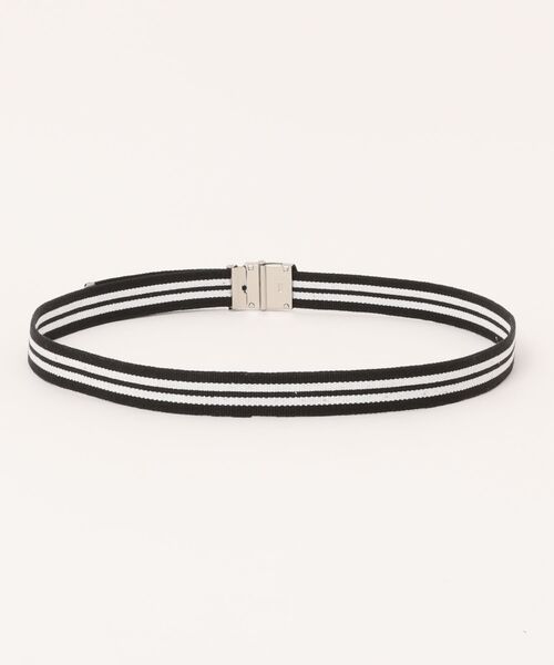 Dickies（ディッキーズ）の「【RS】【Dickies】 GI Belt（ベルト・メンズ・ブラック×ホワイト/カーキ/ブラック/ブラック×レッド/オフホワイト/ネイビー系/ホワイト系その他/イエロー/グリーン系その他/ベージュ・FREE）」の11枚目の写真