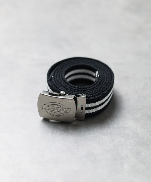 Dickies（ディッキーズ）の「【RS】【Dickies】 GI Belt（ベルト・メンズ・ブラック×ホワイト/カーキ/ブラック/ブラック×レッド/オフホワイト/ネイビー系/ホワイト系その他/イエロー/グリーン系その他/ベージュ・FREE）」の5枚目の写真