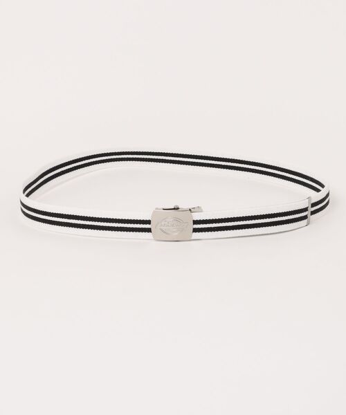 Dickies（ディッキーズ）の「【RS】【Dickies】 GI Belt（ベルト・メンズ・ブラック×ホワイト/カーキ/ブラック/ブラック×レッド/オフホワイト/ネイビー系/ホワイト系その他/イエロー/グリーン系その他/ベージュ・FREE）」の13枚目の写真