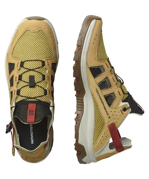 SALOMON（サロモン）の「Salomon TECHAMPHIBIAN 5（サロモン テック アンフィビアン 5）（サンダル・メンズ・イエロー系・25.5cm/26cm/27cm/27.5cm/28cm/28.5cm/29cm/26.5cm）」の6枚目の写真