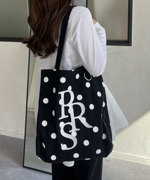 prose verse（プロズヴェール）の「【PRS】刺繍ロゴトートバッグ（トートバッグ・レディース・ブラック/ピンク/ブラック系その他/ベージュ系その他・FREE）」の8枚目の写真