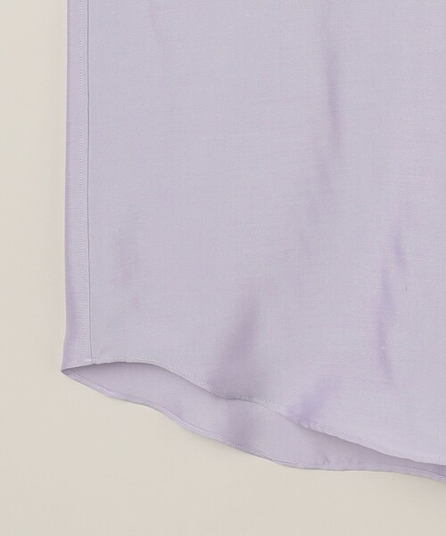 ATTISESSION（アティセッション）の「＜ATTISESSION＞シャンブレー シャツ（シャツ/ブラウス・レディース・ライラック/ダークブラウン・FREE）」の20枚目の写真