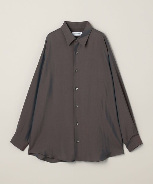 ATTISESSION（アティセッション）の「＜ATTISESSION＞シャンブレー シャツ（シャツ/ブラウス・レディース・ライラック/ダークブラウン・FREE）」の18枚目の写真