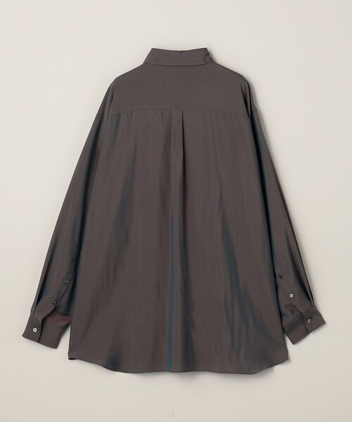ATTISESSION（アティセッション）の「＜ATTISESSION＞シャンブレー シャツ（シャツ/ブラウス・レディース・ライラック/ダークブラウン・FREE）」の17枚目の写真