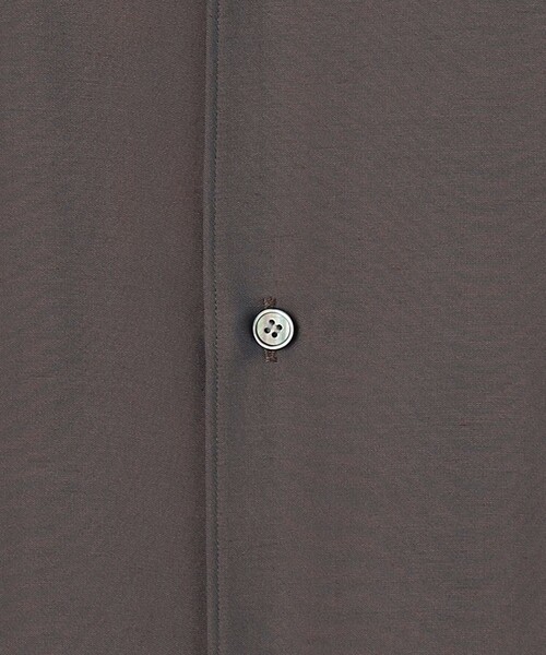 ATTISESSION（アティセッション）の「＜ATTISESSION＞シャンブレー シャツ（シャツ/ブラウス・レディース・ライラック/ダークブラウン・FREE）」の15枚目の写真