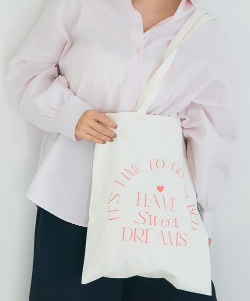 coca（coca）（コカ）の「プリントトートバッグ（トートバッグ・レディース・D/E/F/C/A/B・ONE SIZE）」の3枚目の写真