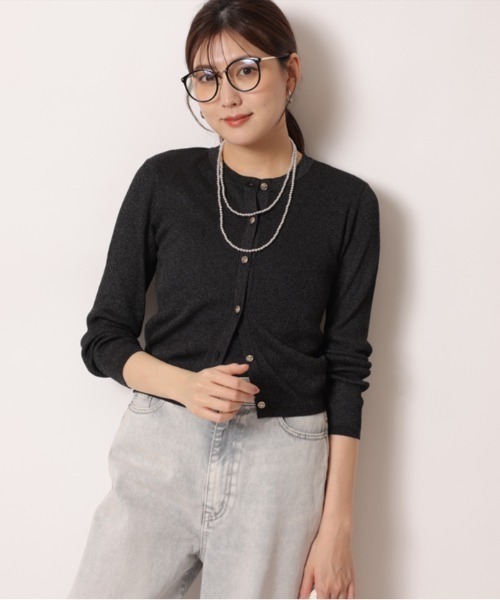 大人気新品  セール】シアーニットアンサンブル（ニット/セーター トップス