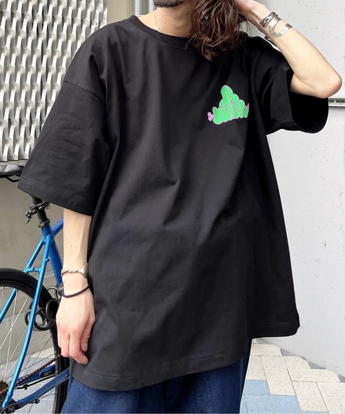 MODISH GAZE(モディシュガゼ)の「【MODISH GAZE】3柄アソートTシャツ(Tシャツ/カットソー・レディース・ブラック/ダークグリーン/ホワイト・X-LARGE)」の2枚目の写真