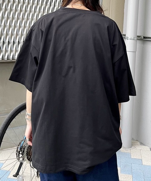 MODISH GAZE(モディシュガゼ)の「【MODISH GAZE】3柄アソートTシャツ(Tシャツ/カットソー・レディース・ブラック/ダークグリーン/ホワイト・X-LARGE)」の19枚目の写真