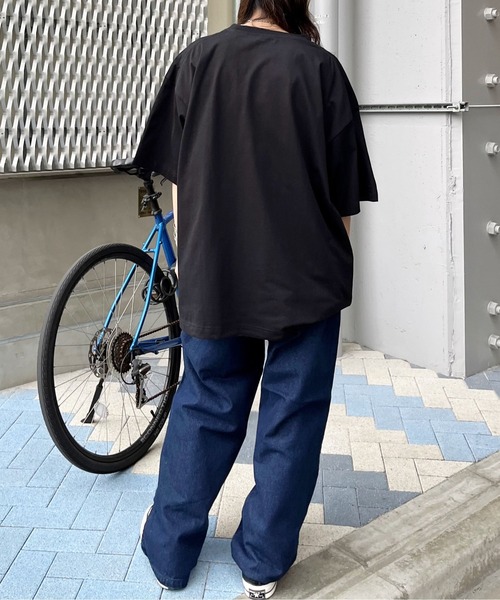 MODISH GAZE(モディシュガゼ)の「【MODISH GAZE】3柄アソートTシャツ(Tシャツ/カットソー・レディース・ブラック/ダークグリーン/ホワイト・X-LARGE)」の18枚目の写真