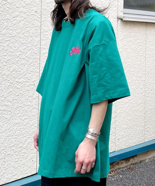 MODISH GAZE(モディシュガゼ)の「【MODISH GAZE】3柄アソートTシャツ(Tシャツ/カットソー・レディース・ブラック/ダークグリーン/ホワイト・X-LARGE)」の8枚目の写真