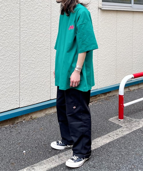 MODISH GAZE(モディシュガゼ)の「【MODISH GAZE】3柄アソートTシャツ(Tシャツ/カットソー・レディース・ブラック/ダークグリーン/ホワイト・X-LARGE)」の7枚目の写真