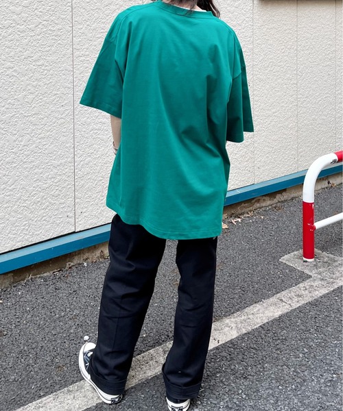 MODISH GAZE(モディシュガゼ)の「【MODISH GAZE】3柄アソートTシャツ(Tシャツ/カットソー・レディース・ブラック/ダークグリーン/ホワイト・X-LARGE)」の5枚目の写真
