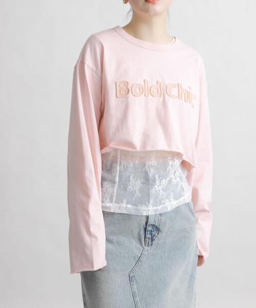 KBF（ケイビーエフ）の「シアーレースTEE（Tシャツ/カットソー・レディース・アイボリー/ブラック/オフホワイト・ONE）」の22枚目の写真