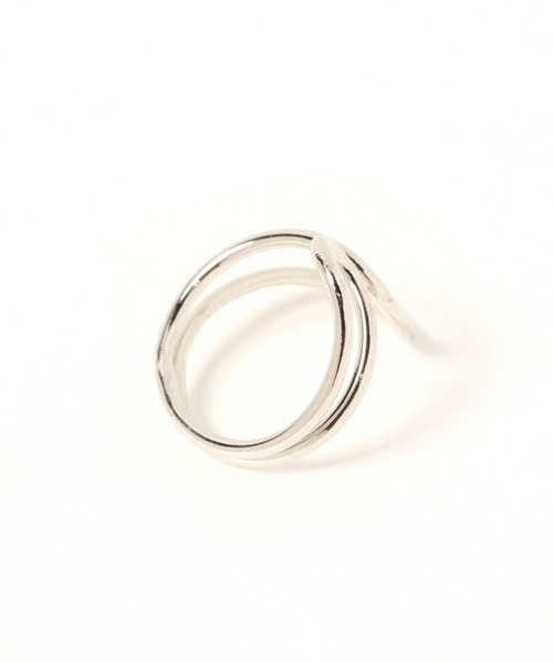 studio CLIP（スタディオクリップ）の「ダブルループラインリング（リング・レディース・その他1/その他2・FREE）」の3枚目の写真