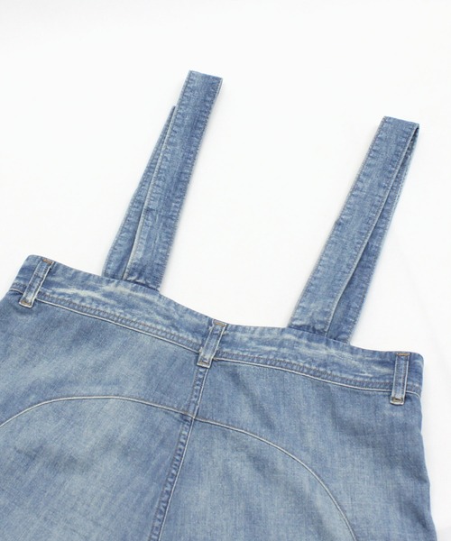 URCH RNA(アーチ アールエヌエー)の「O0739 サスペンダーバナナパンツ(サロペット/オーバーオール・レディース・ワンウォッシュ/インディゴブルー・FREE)」の10枚目の写真