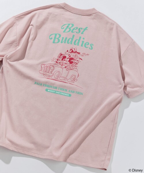 新品☆ダブルスタンダード　ビッグシルエットフーディー　ミッキー セール】限定展開 DISNEY/ディズニー/ミッキーマウス/別注