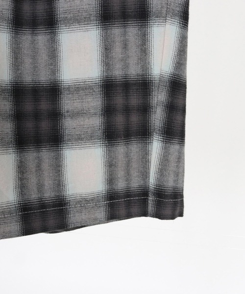 CAMBIO（カンビオ）の「mp13574- オンブレーチェックショーツ（その他パンツ・メンズ・ブラック/ブラウン・M/L/XL）」の21枚目の写真