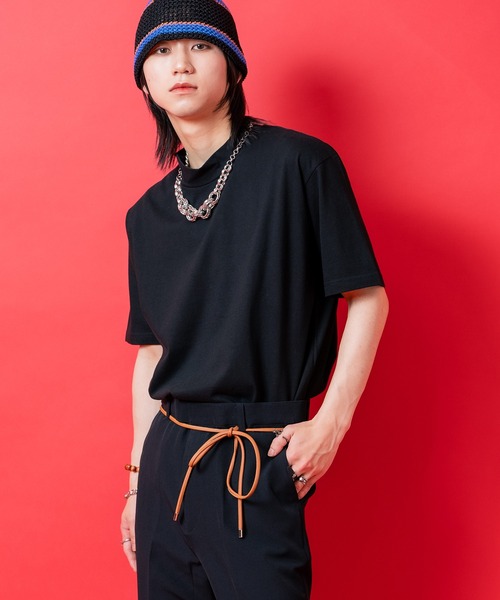 an meets zakka(アンミツザッカ)の「an meets zakka 合成皮革ロングコードベルト(ベルト・レディース・ブラック/ホワイト/ブラウン/キャメル/モカ・ONESIZE)」の15枚目の写真