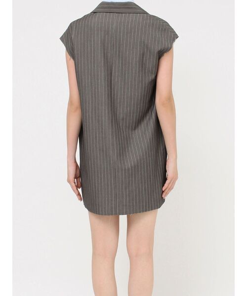 MURUA（ムルーア）の「2wayカットオフミニワンピース（ワンピース・レディース・ブラック/グレー/ブラウン・FREE）」の6枚目の写真