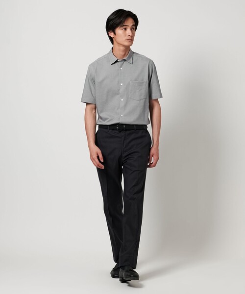 UNITED ARROWS(ユナイテッドアローズ)の「ロイヤルオックス セミワイドカラーシャツ COMFORT EASY-MODEL -抗菌防臭-(ビジネスシャツ・メンズ・ホワイト/ライトブルー/ライトグレー・L/XL/M/S)」の11枚目の写真