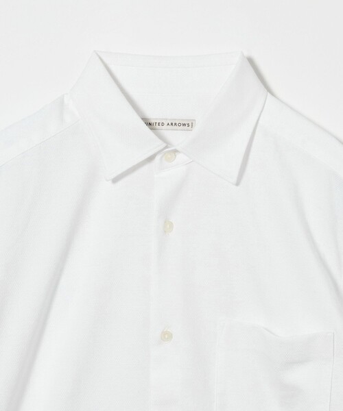 UNITED ARROWS(ユナイテッドアローズ)の「ロイヤルオックス セミワイドカラーシャツ COMFORT EASY-MODEL -抗菌防臭-(ビジネスシャツ・メンズ・ホワイト/ライトブルー/ライトグレー・L/XL/M/S)」の20枚目の写真