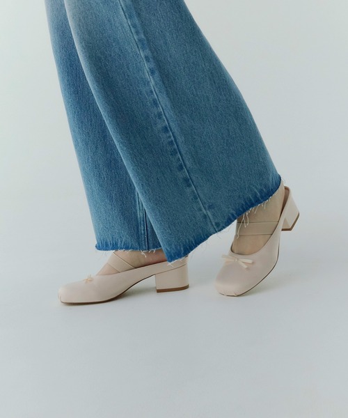 EIMY ISTOIRE（エイミーイストワール）の「ワイドデニム（デニムパンツ・レディース・ホワイト/ブルー系その他・24inch/25inch）」の17枚目の写真