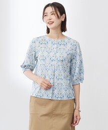 アディアム　ボートネック長袖ブラウス ボートネックブラウス《BRING》｜I.T.'S. international（イッツ