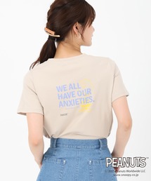 MISCH MASCH（ミッシュマッシュ）の「2025春夏新作 PEANUTSデザインバックプリントTシャツ（Tシャツ/カットソー）」