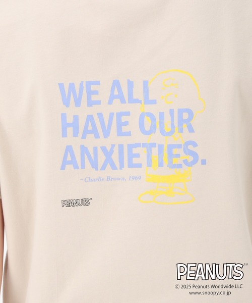 MISCH MASCH(ミッシュマッシュ)の「PEANUTSデザインバックプリントTシャツ(Tシャツ/カットソー・レディース・ホワイト/ピンク/ベージュ・フリ-)」の8枚目の写真