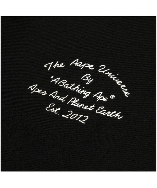 AAPE BY A BATHING APE(エーエイプバイアベイシングエイプ)の「AAPE THEME MAIN TEE(Tシャツ/カットソー・メンズ・アイボリー/ブラック・SMALL/MEDIUM/LARGE/X-LARGE/XX-LARGE)」の9枚目の写真