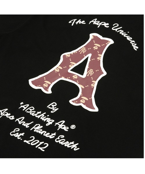AAPE BY A BATHING APE(エーエイプバイアベイシングエイプ)の「AAPE THEME MAIN TEE(Tシャツ/カットソー・メンズ・アイボリー/ブラック・SMALL/MEDIUM/LARGE/X-LARGE/XX-LARGE)」の10枚目の写真