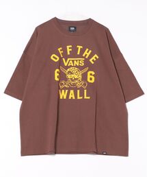 【VANS】長袖 ロゴ Tシャツ ブラウン / 送料無料 3886vans01.jpg