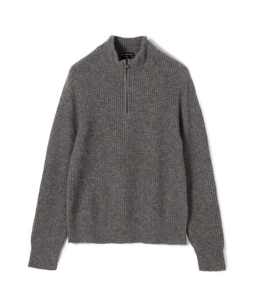 JAMES PERSE ジェームスパース カシミア マフラー グレー 未使用 JAMES PERSE｜ジェームスパースのニット/セーター（カシミヤ）通販