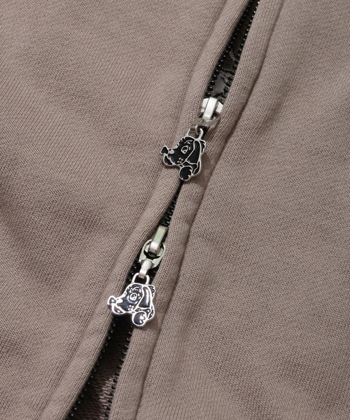 GALFY（ガルフィー）の「【GALFY/ガルフィー】百合の紋紋パーカー（パーカー・メンズ・ブラック/ベージュ/オフホワイト・XL/L/FREE）」の16枚目の写真