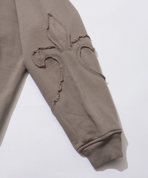 GALFY（ガルフィー）の「【GALFY/ガルフィー】百合の紋紋パーカー（パーカー・メンズ・ブラック/ベージュ/オフホワイト・XL/L/FREE）」の15枚目の写真